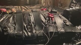 Helpless in the Bondage Sack – Shocked by Mistress