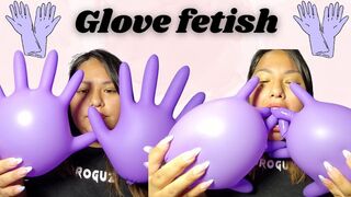 Glove fetish