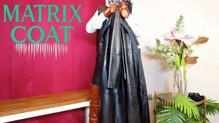 Matrix Coat - Isabella Shine