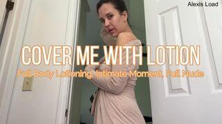 Whole Body Lotioning Tits, Ass, Pussy, and Toes