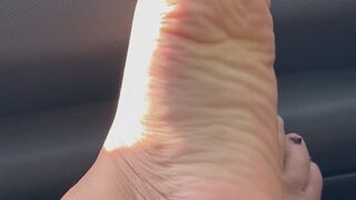 Car Foot Worship