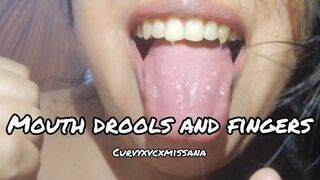 Mouth drooling