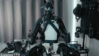 RUBBER PUP BOUND [PP TRAINING] - [Gay Leather, Latex, Fetish]