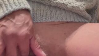 Clit and pussy play