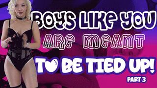 Boys Like You Are Meant To Be Tied Up Part3