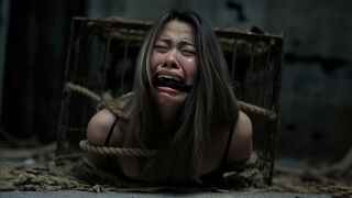 Suffer in Ropes: A Giantess's Captive Cry In Extreme Rope Bondage | FullHD