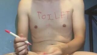 Chrissy’s Bodywriting & Verbal Self-Humiliation Confessional