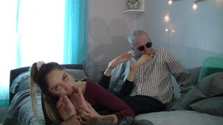 Foot love with Angie (HD)
