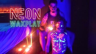 WAX PLAY - Sadistic Neon Wax Session