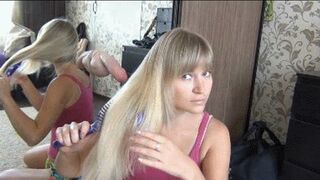 blonde hair on your cock 2