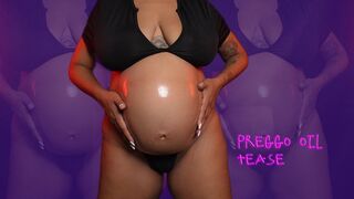 Preggo Oil Tease
