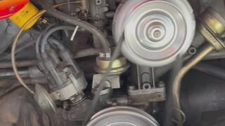 Revving de tamanco na Volkswagen 1972