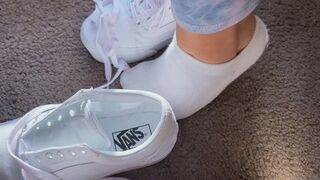 First Day Out in My White Vans
