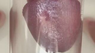 Cock pumping Journey filling the tube
