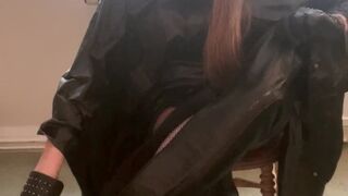 Zipp Fetish with Vintage Leather Boots