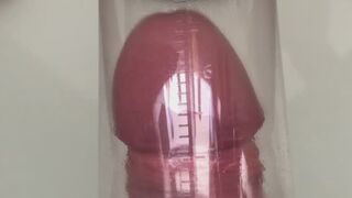 Day 2 – Early Pressure Build – Tube Fill Challenge – Penis Pumping Turning the dial and letting the vacuum pull me bigger. Girth starts climbing fast in this early stage