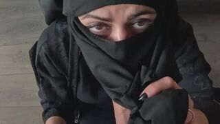 Cumshot On My Niqab Mia Niqab