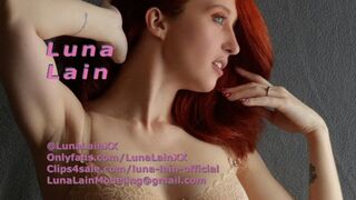 Luna Lain - Sleeve Rolling and Spit