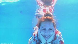 Long breath holding underwater