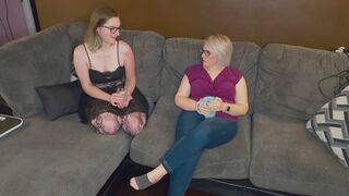 Girlfriend Gets Her Boyfriend's Stepmom to Spank Him...and Her!