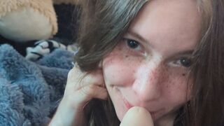Selkie ~ Little drooly sucking goodmorning session, step-daddy POV ~
