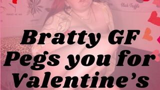 Fancy Faye Presents: Horny Girlfriend Pegs You For Valentines Day A Hot Audio Erotica Story