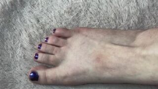 Painting My Toenails Purple