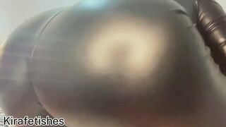 FARTS IN LEATHER CATSUIT