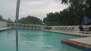 Impromptu Day swim in the rain on my break from beginning to end. Underwater filming
