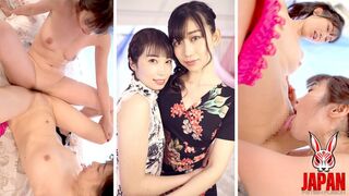 Scissoring turns feral in Part 2: Runa Koinotsuki and Sumire Kurokawa grind hard, breathless and wild until their thighs shake and their moans run dry - This isn’t love, It’s need (Censored)