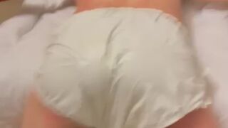 POV spanking adult baby