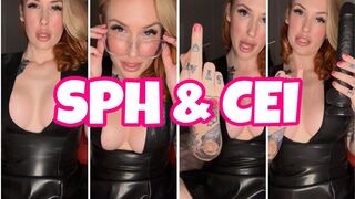 Mistress gives you SPH then makes you eat your own cum!