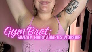 Blonde Gym Brat Stinky Hairy Armpit Smell Fetish Humiliation by Goddess Rae