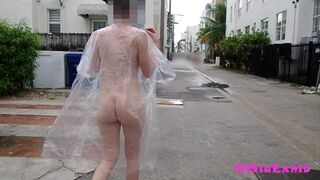 Caught by the rain