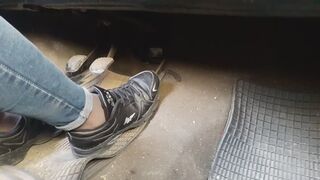 revving sneakers