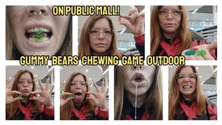 GUMMY BEARS CHEWING PLAY