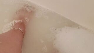 Soaking my feet