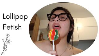 My tongue turns color when I suck on my lollipop. (custom for fan)