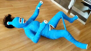 Full body cast, helpless doll