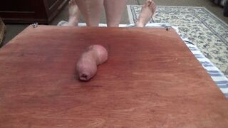 3 ANGLES FULL WEIGHT COCK AND BALL CRUSH WITH MY COZY SLIDES PT1