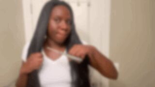 Cutting my long Black Hair