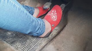 Spostare la mia auto in ciabatte