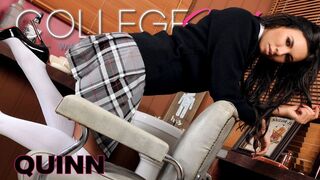 Quinn Hot Schoolgirl Interview