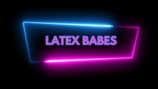 Latex Mistress and her sexy submissive share tender kisses and more!