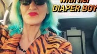 Diaper Boy with mean MOMMY