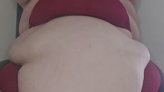 JOI with belly play and toys.