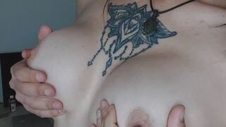 BOOBS ONLY: Cum Countdown & Tit Play