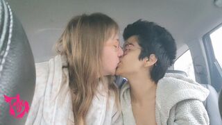 Phoenix and Circe V8: Trading smokey kisses and making out with some coughing and nose blowing in the car