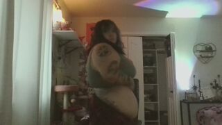 Showing off my apron belly body