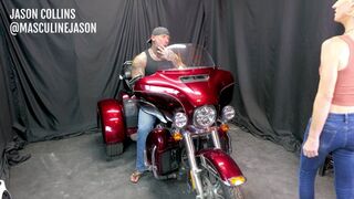 Fucking MTF Ria Bentley on my Harley